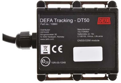 DEFA dt50 tracking (kræver forh. login)