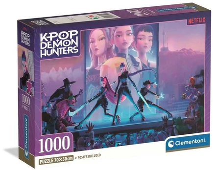 Clementoni CLE puzzle 1000 K-Pop Demon Hunter 37121