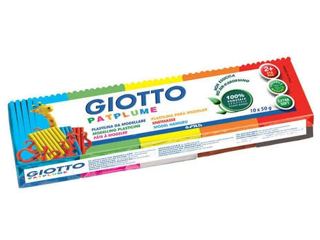Plastilinas Giotto Patplume, 10vnt