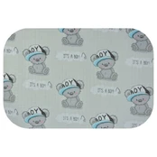 Diaper - 19799 - TETRA - EGA - BOY - GREY - size 70x80 cm kaina