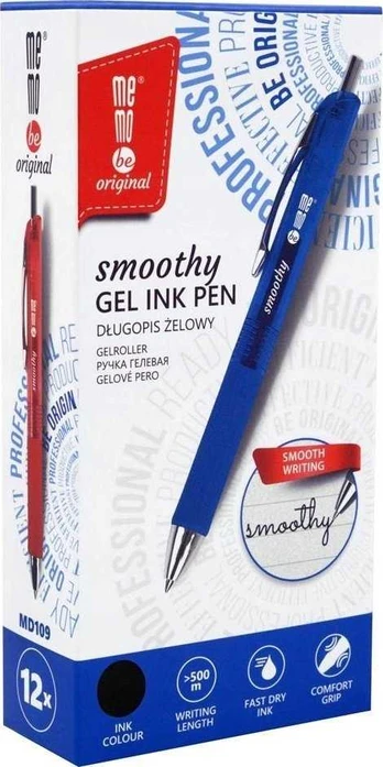 Teka Smoothy gelio rašiklis rožinis (12 vnt) MemoBe