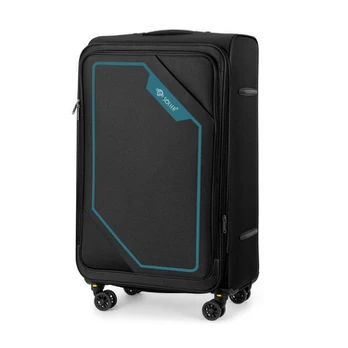 Medium soft luggage M 23 Solier STL2240 black-green