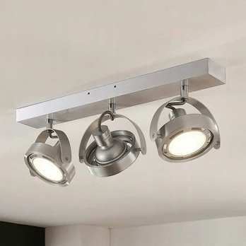 Munin LED prožektorius, reguliuojamas reguliavimas, aliuminis, 3 lempučių
