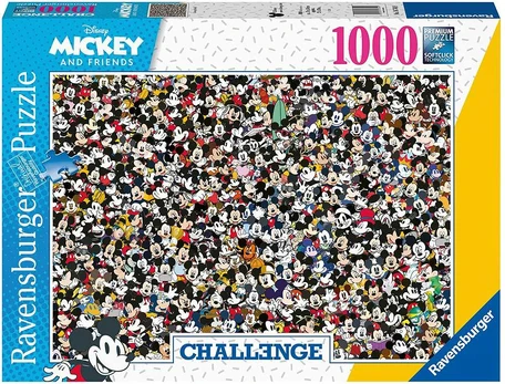Ravensburger Dėlionė 1000 vnt. - Peliukas Mikis