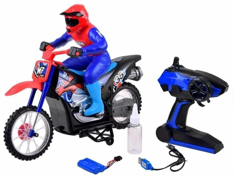 Rc motociklas Crazon 333 Smoking RC0564, mėlyna sp.