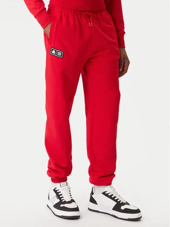 Kappa Sportinės kelnės Olmos 311M2TW Raudona Regular Fit