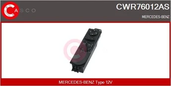 Jungiklis, lango pakėliklis CASCO CWR76012AS