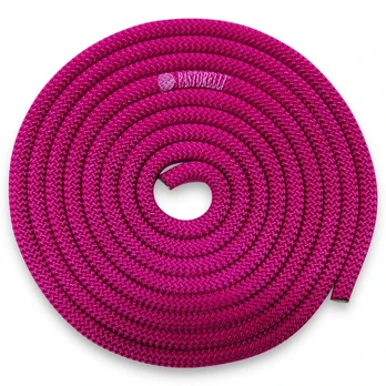 Meninės gimnastikos virvutė Pastorelli 3m F.I.G MAGENTA