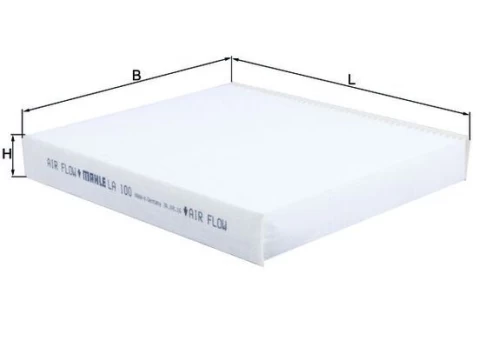Filtras, salono oras KNECHT LA 100