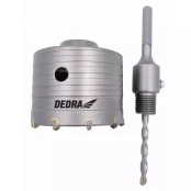 Dedra grąžtas 100 mm HM šerdies grąžtas su HEX rankena kaina
