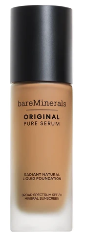 Tonuojantis kremas Bare Minerals Original Pure Serum 3 Medium Warm, 30 ml kaina