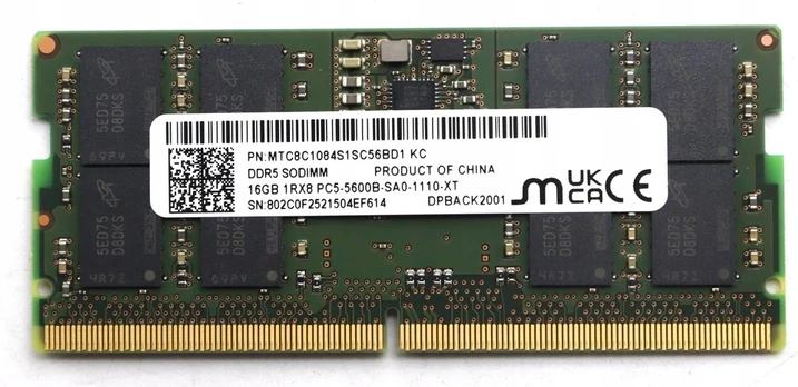 RAM Atmintis Lenovo MEMORY