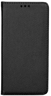 Dėklas Smart Magnet book iPhone 12|12 Pro juoda|juodas