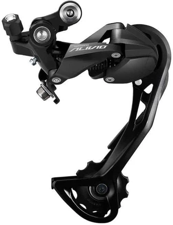 Galinė pavarų perjungė 9 greičių, juoda, Shimano