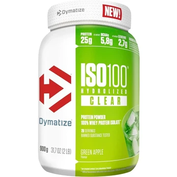 Dymatize ISO 100 Hydrolyzed Clear Whey Protein 900 g. - Peach skonis
