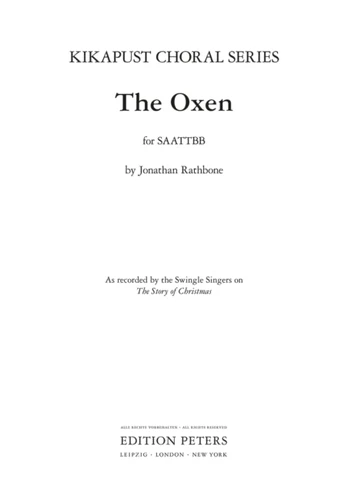 Oxen