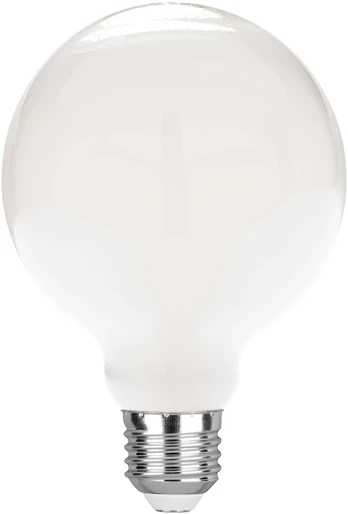 8W LED lemputė, balta, E27, 2700K