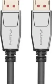 LANBERG DisplayPort M/M cable 20 PIN | CA-DPDP-20CU-0010-BK