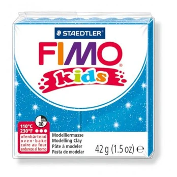FIMO Mod.masse Fimo kids blau glitter