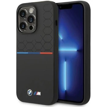 BMW BMHCP15X22SMPK iPhone 15 Pro Max 6.7" juoda|juodas Silicone Pattern