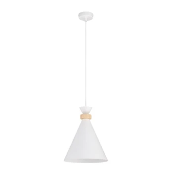 Šviestuvas lubų Emibig Zero, E27, 1 x 15 W, balta sp.
