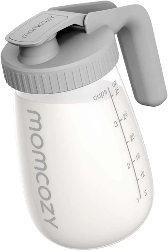 Momcozy GP01 Pilkas | 950 ml breast milk storage container