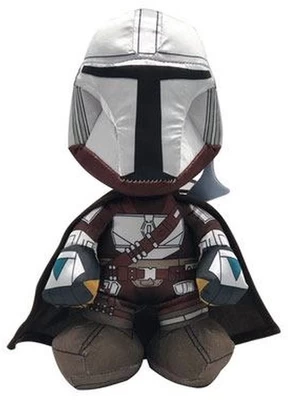 Pliušinis žaislas Simba Mandalorian The Warrior, pilkas, 25 cm