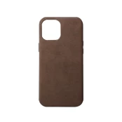 Journey Leather Case for iPhone 12/12 Pro with MagSafe - Dark Brown kaina