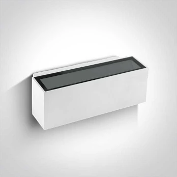 2x6W LED sieninis šviestuvas, baltas, 3000K, 67374A/W/W