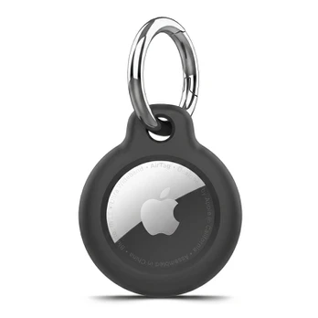 Juodas dėklas Apple Airtag "Tech-Protect Rough"