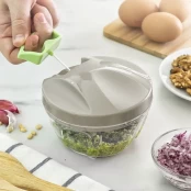 Manual mini chopper with pull cord Spinop InnovaGoods kaina