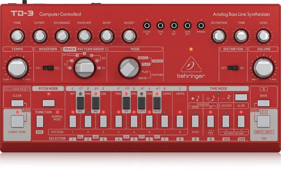 Behringer TD-3-RD - Syntezator linii basowej