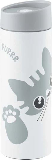 Termo puodelis Kitty 350 ml pilka AMBITION