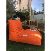 Sėdmaišis, kušetė, oranžinė kaina
