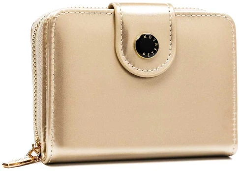 Leatherette wallet RFID PETERSON PTN 014-LAK