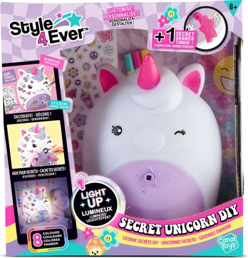 STYLE 4 EVER Secret Deco DIY Unicorn Lamp