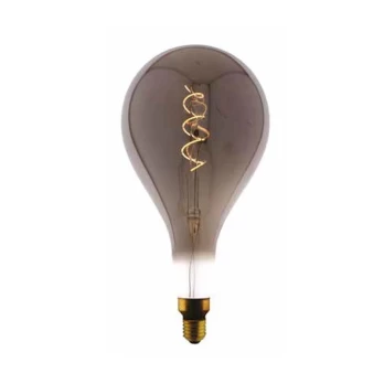 5W E27 LED lemputė Vintage Curved A165 Grey