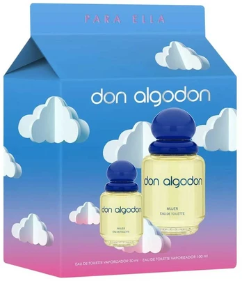 DON ALGODON SET BRICK MUJER 100 EDT+30