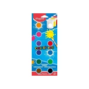 Guašas MAPED ColorPeps, 12 sp., 12 x 25 ml kaina