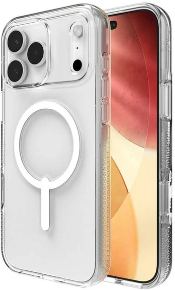 ZAGG case CRYSTAL PALACE SNAP compatible with MagSafe for IPHONE 17 Pro Max clear