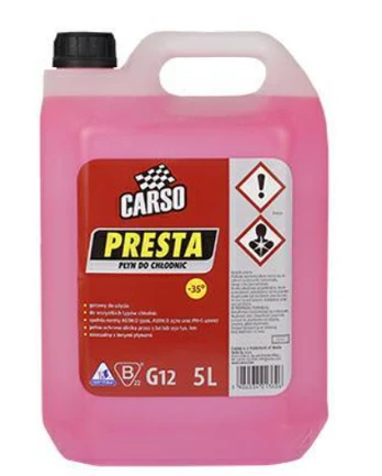 K2 PŁYN DO CHŁODNIC PRESTA -35C 5L Raudonas