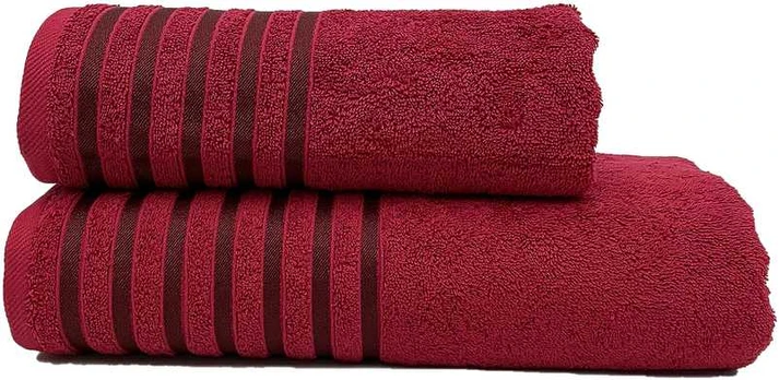 RIPOSO rankšluostis Stripe red 50x100 cm