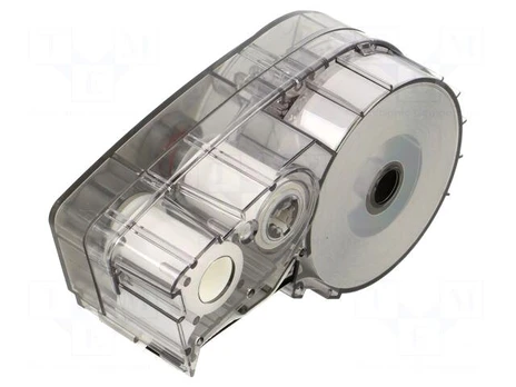 Tape | 9.53mm | 6.4m | black | Character colour: white | self-adhesive
