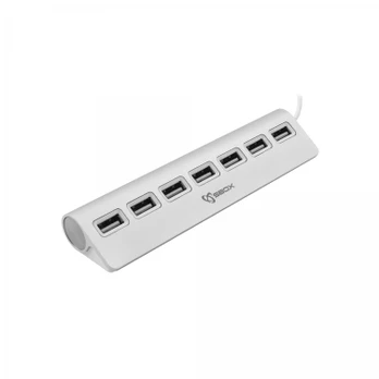 Sbox H-207 USB šakotuvas su 7 jungtimis