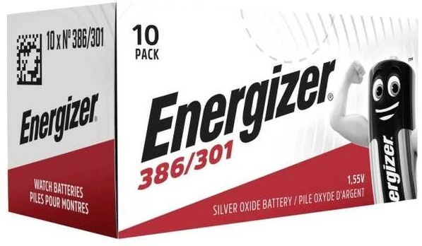 ENERGIZER SILVER OXIDE 386/301 MBL1