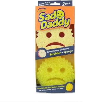 Kempinėlių Scrub Daddy/Mommy rinkinys