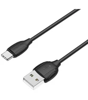 Juodas USB-A - USB-C 100cm laidas "Borofone BX19"
