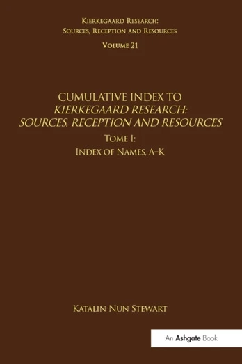 Volume 21, Tome I: Cumulative Index