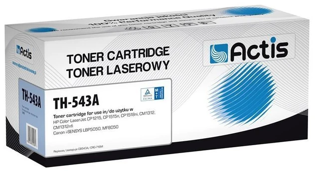 Tonerių kasetė Actis 125A (TH-543A), raudona