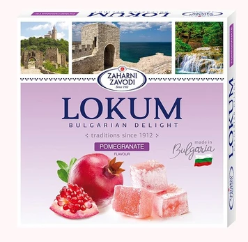 Lokum granatų 170g, 170 g